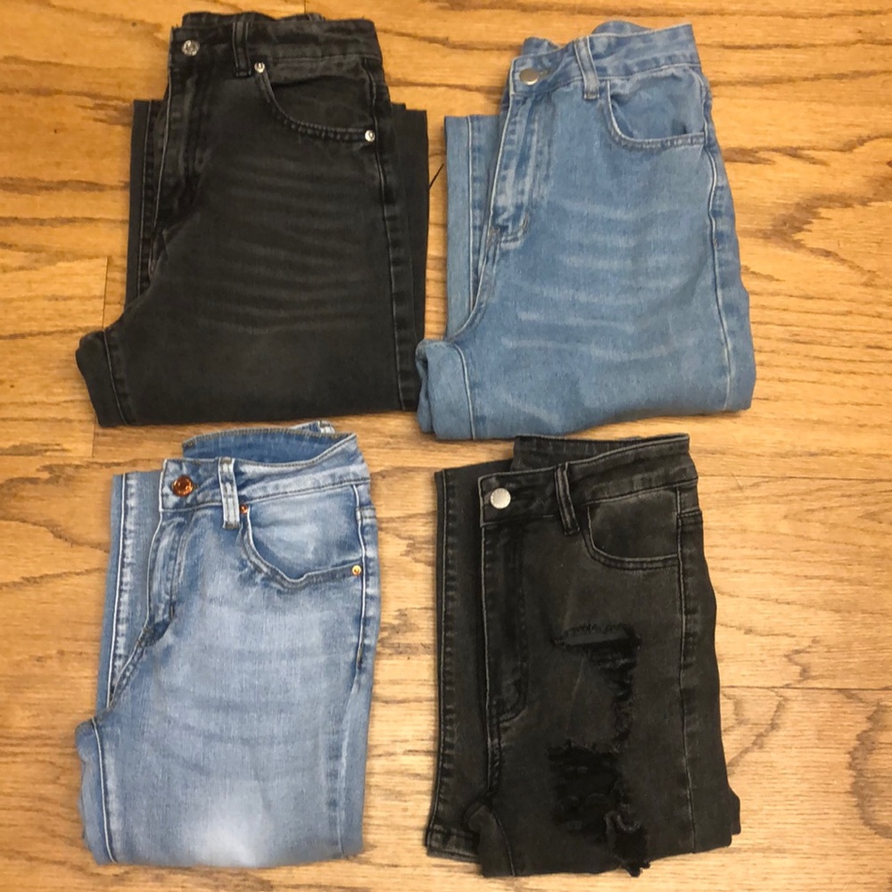 bundle of shein jeans